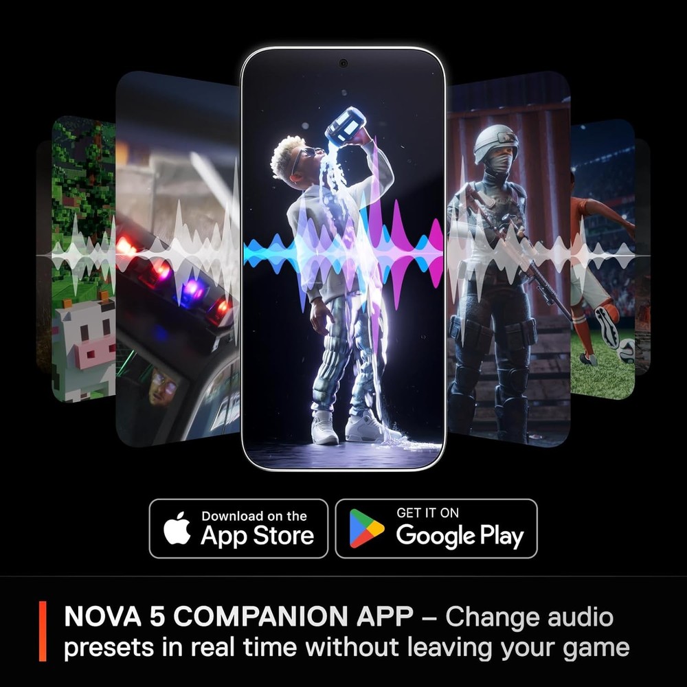 SteelSeries Arctis Nova 5X Wireless Headset (Renewed)