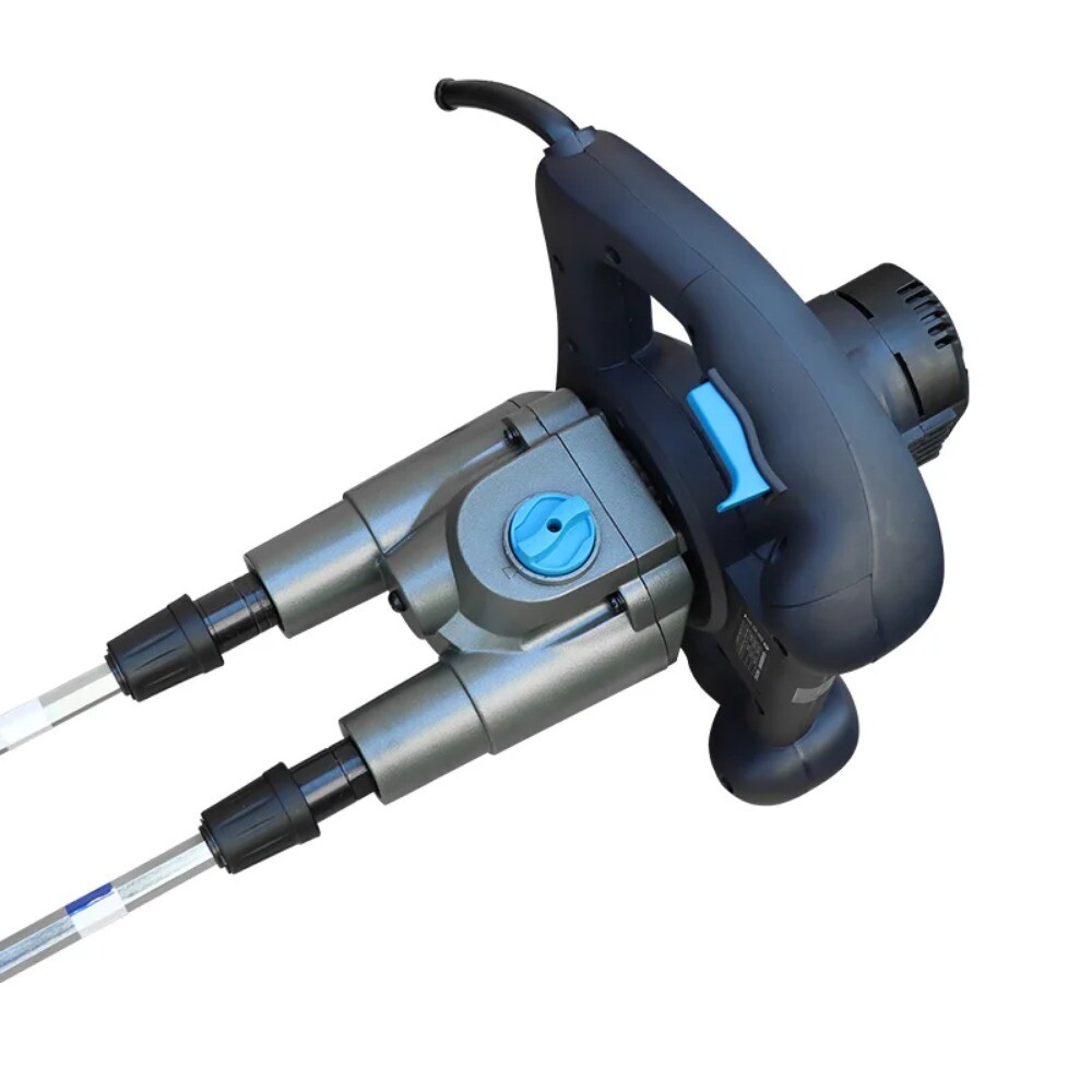 Efficient Industrial Electric Drill Putty Cement SDS Double Rod Mixer