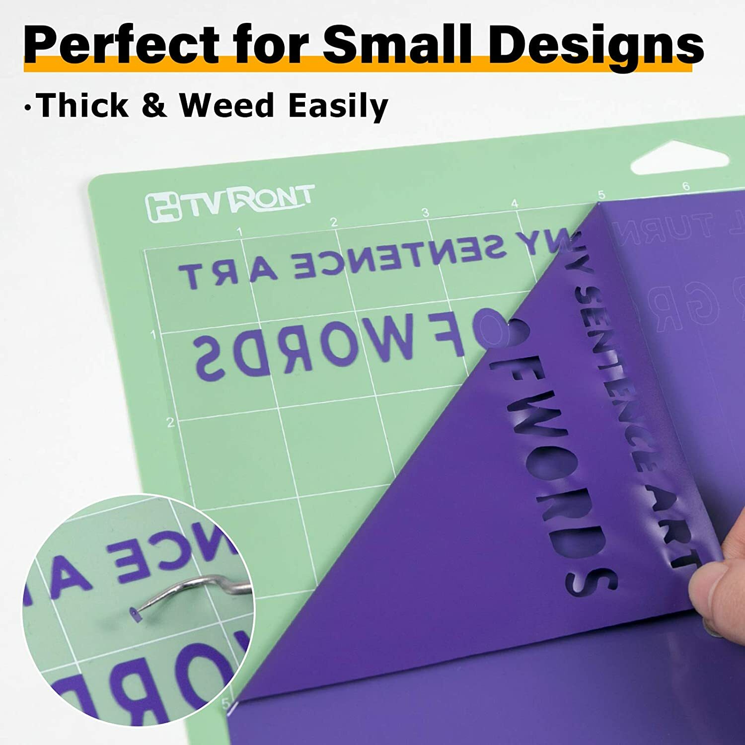 HTVRONT Heat Transfer Vinyl Roll Iron on Heat Press HTV T-shirt 12"x 5FT-50FT