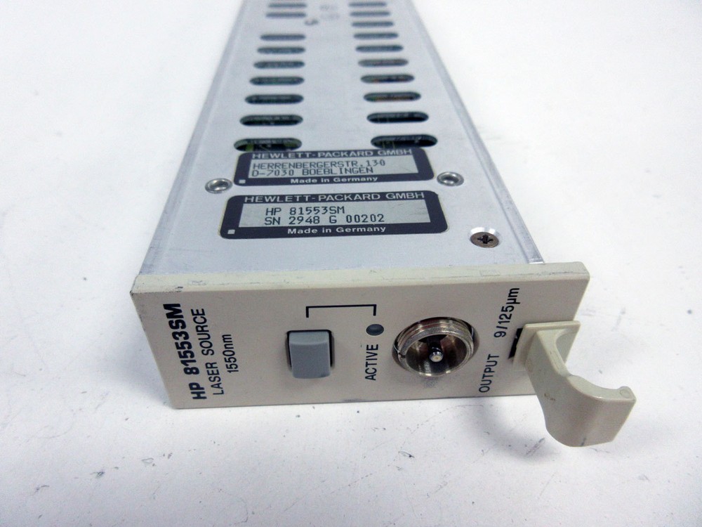 HP 81553SM LASER SOURCE MODULE 1550NM ~ AGILENT