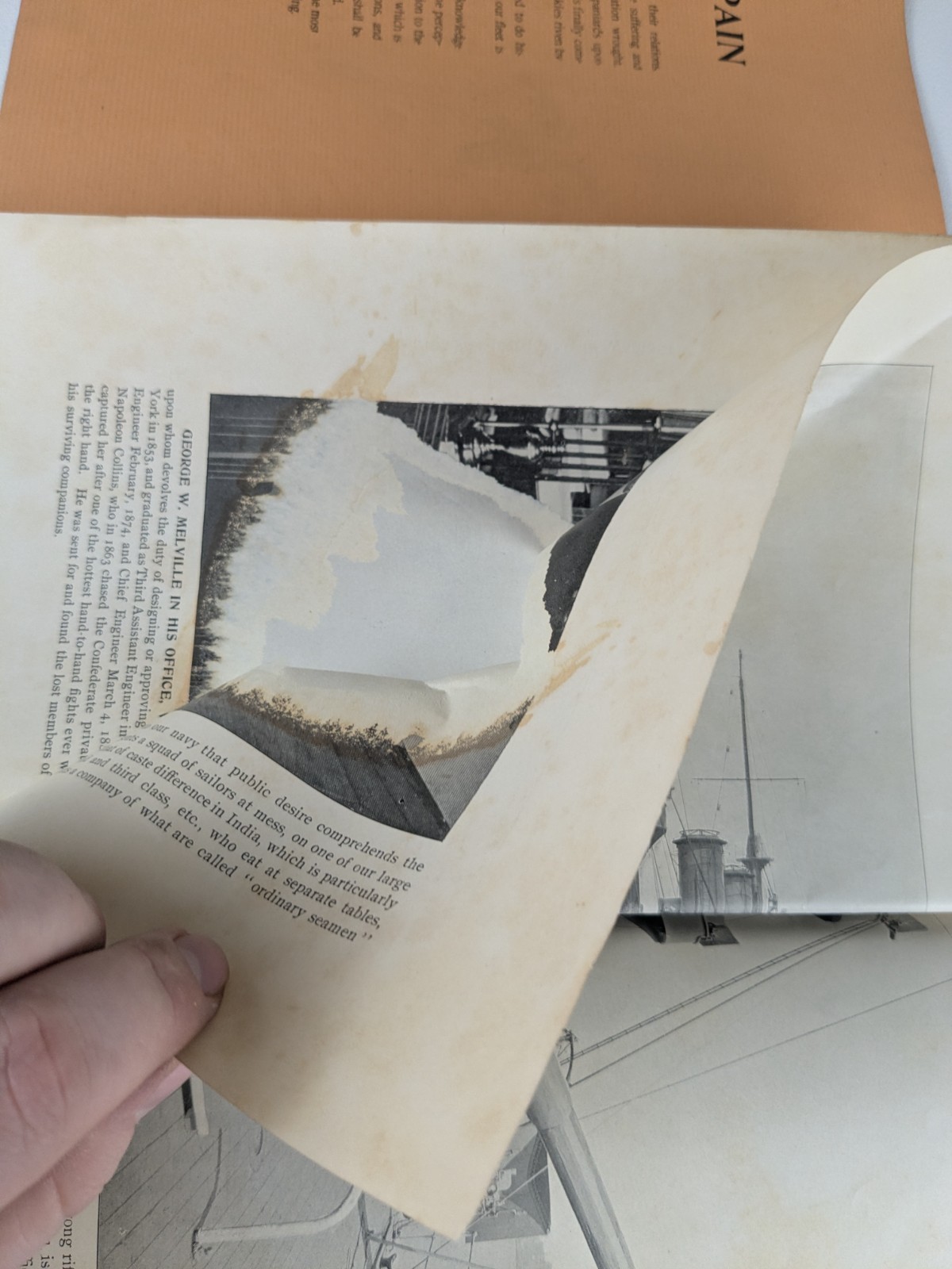 1898 - Uncle Sam's Navy Historical Fine Art Series 12 Booklet - B27