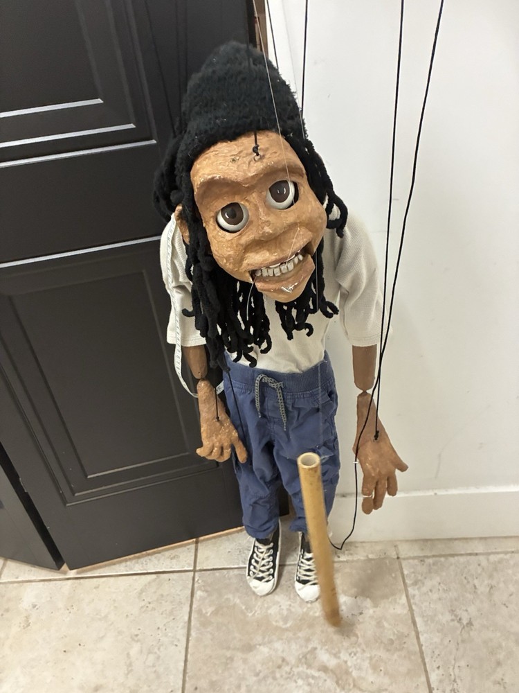 Vintage Pro Marionette Puppet 41” “Lance”