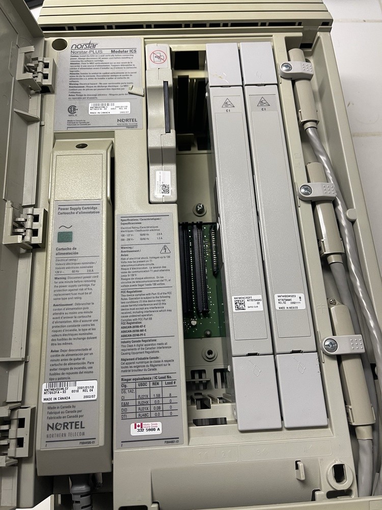 Nortel Norstar-PLUS Modular ICS Phone Switch System