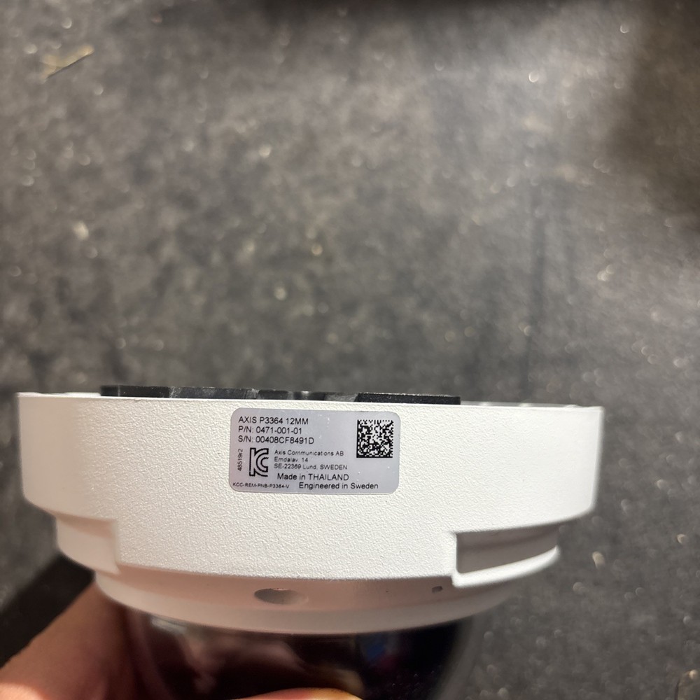 AXIS Communications P3364 12MM Network Security Camera Dome