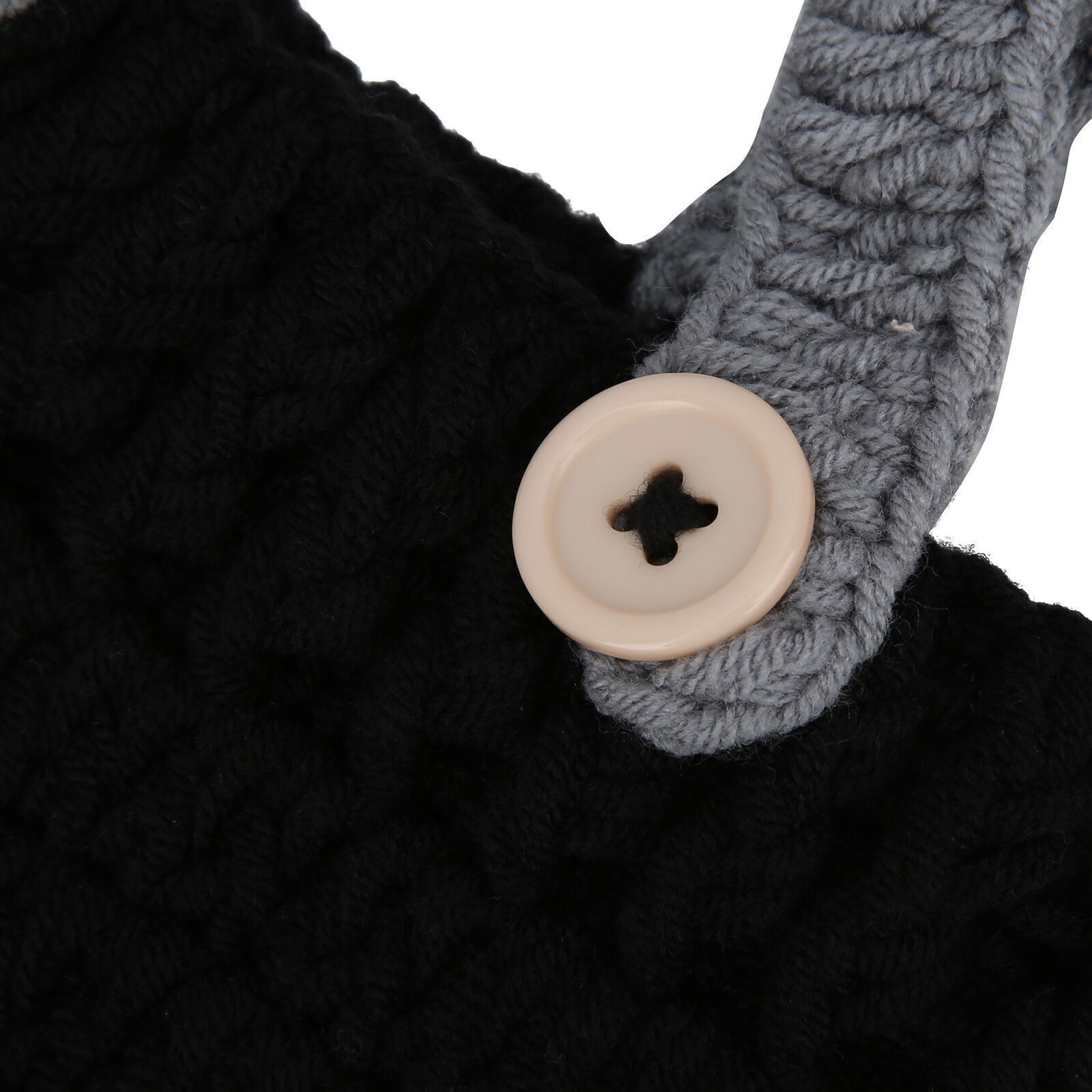 Baby Photography Props Fireman Hats Pants Outfit Crochet Hook Knitted Newborn