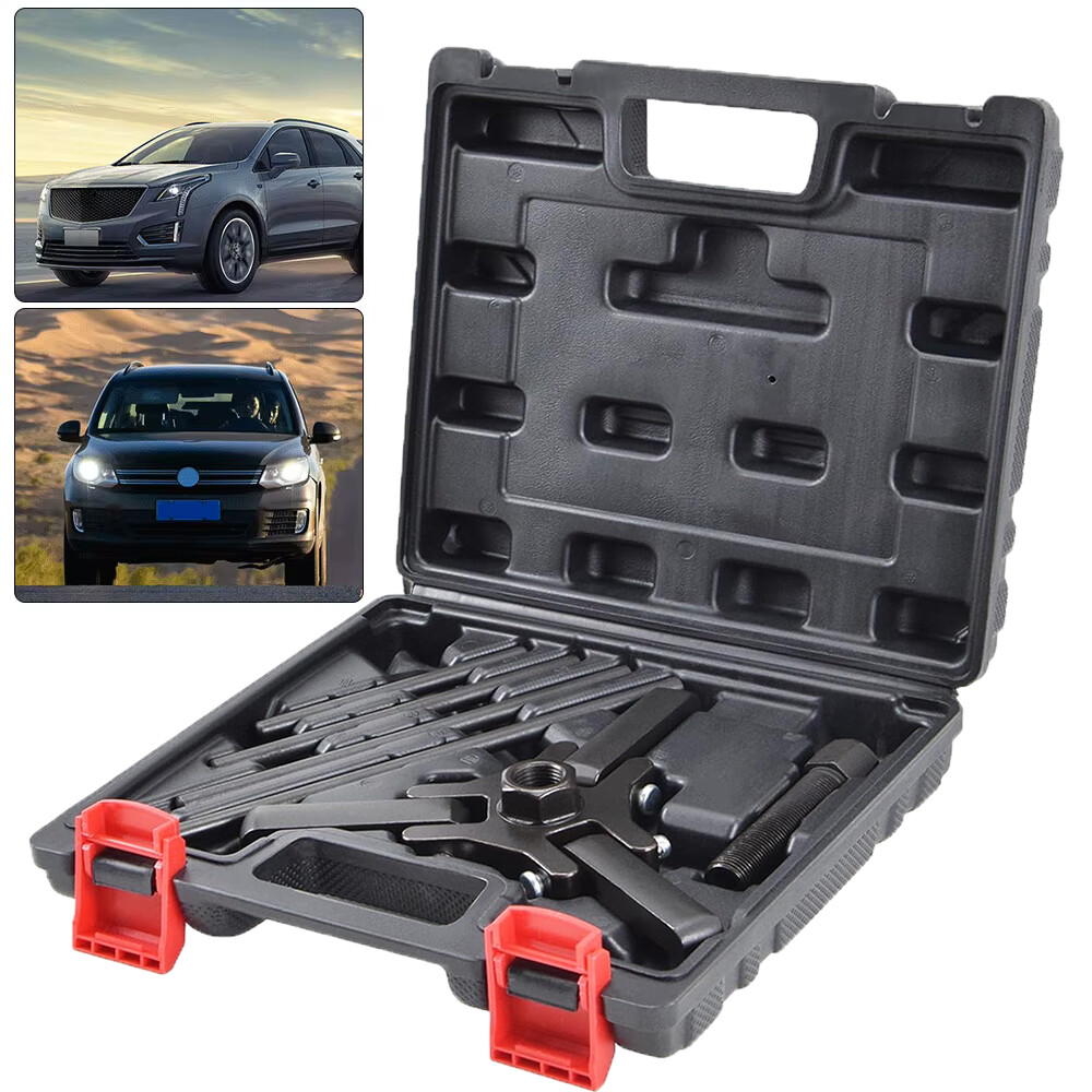 Harmonic Balancer Puller Crank Pulley Removal Kit Engine Motor Rod Auto LS GM US