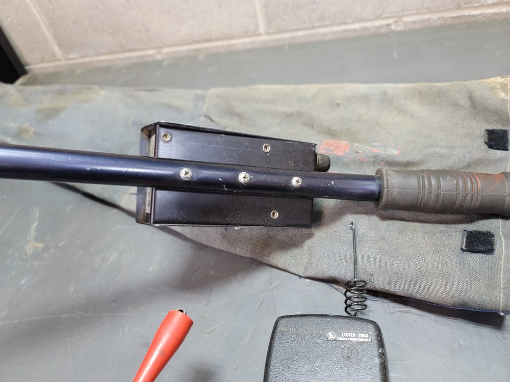 PROGRESSIVE ELECTRONICS MODEL 500K 500HP TRACKER CABLE LOCATING SYSTEM LOT AS-IS