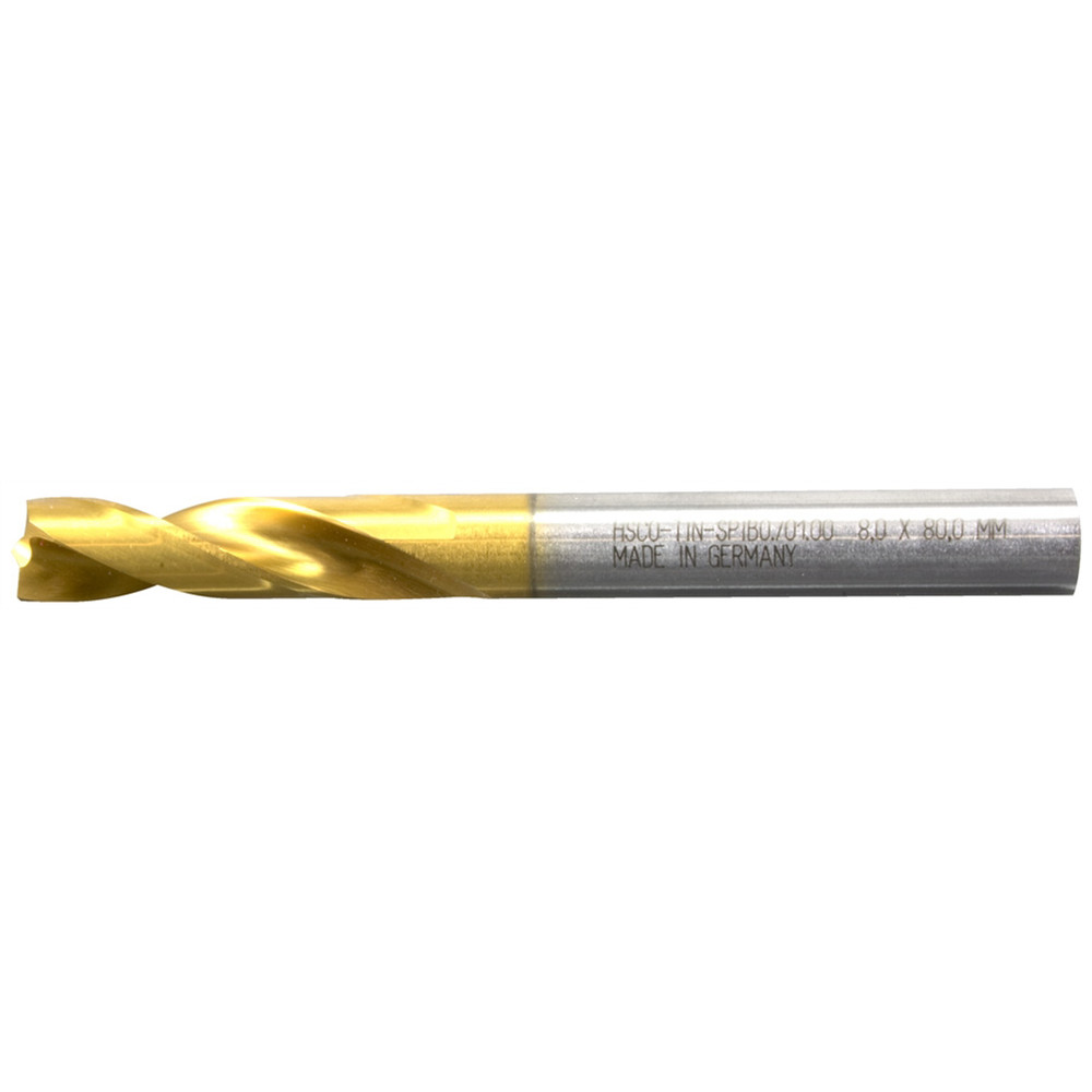 Dent Fix DF-1780T TITANIUM SPOT WELD DRILL BIT HSCo TIN 8X80MM