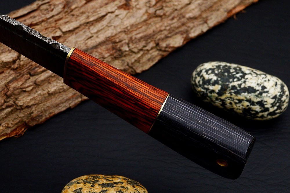 8 inches Celtic Scottish Dirk SGIAN DUBH DAGGER Bone Handle Knife.