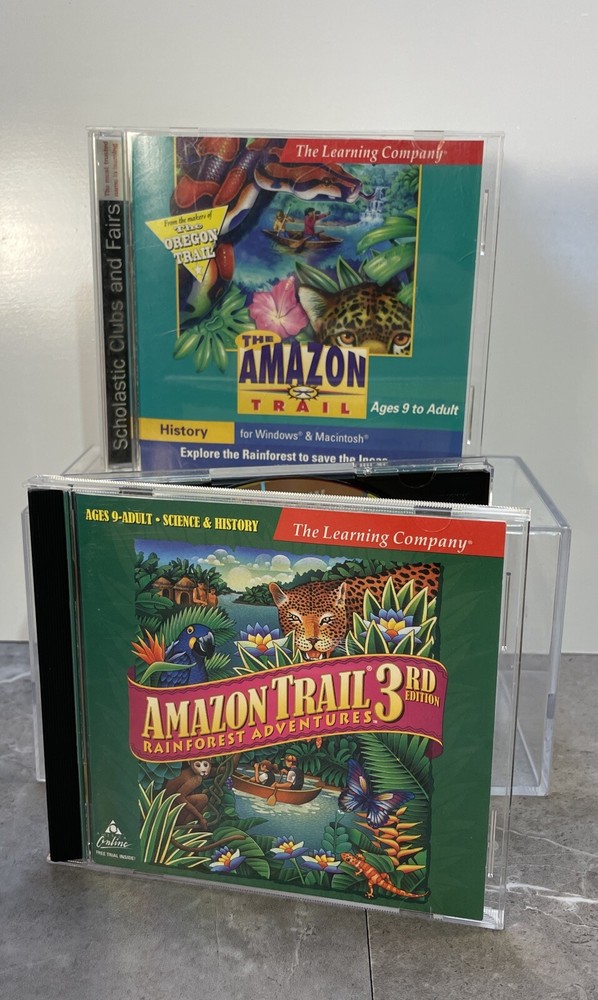 The Learning Company Amazon Trail & Amazon Trail 3rd Ed for PC, Unix, Mac, Linux