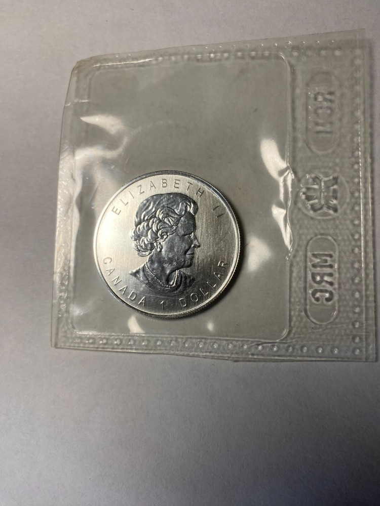 CANADA 1 dollar 2006 silver "WOLF"