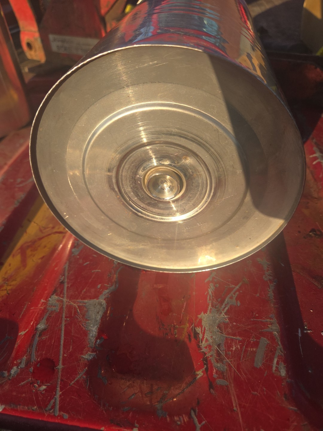 WHITE MOUNTAIN ICE CREAM FREEZER MAKER STAINLESS STEEL CANNISTER TUB 2 OF 2