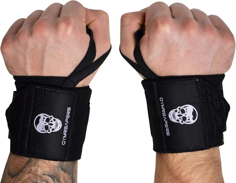Weightlifting Wrist Wraps (IPF Approved) 18" Professional Quality Wrist Support