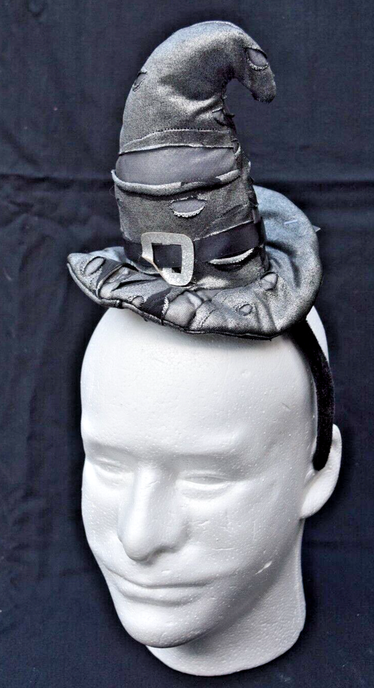 Halloween Witch Hat Headband Black