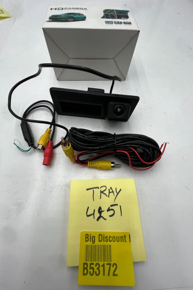 Trajectory HD Camera Digital Video Backup Camera Waterproof Day/Night