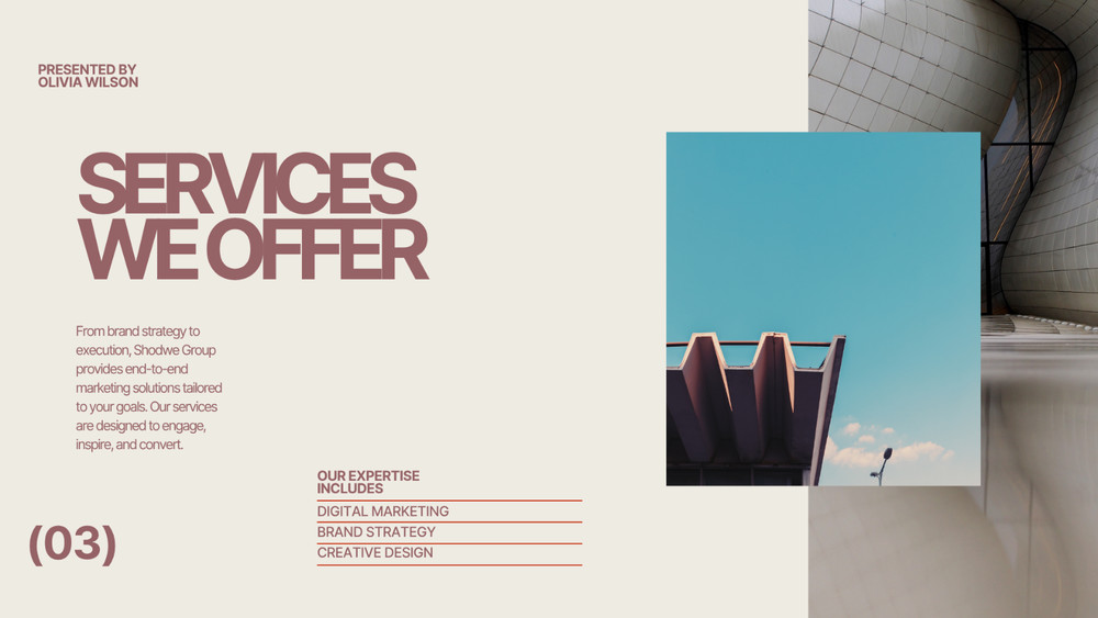 graphic design template pitch deck green pink presentation