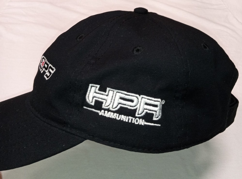 Black Ops Embroidered Six Panel Ball Cap Hook and Loop adjustable strap