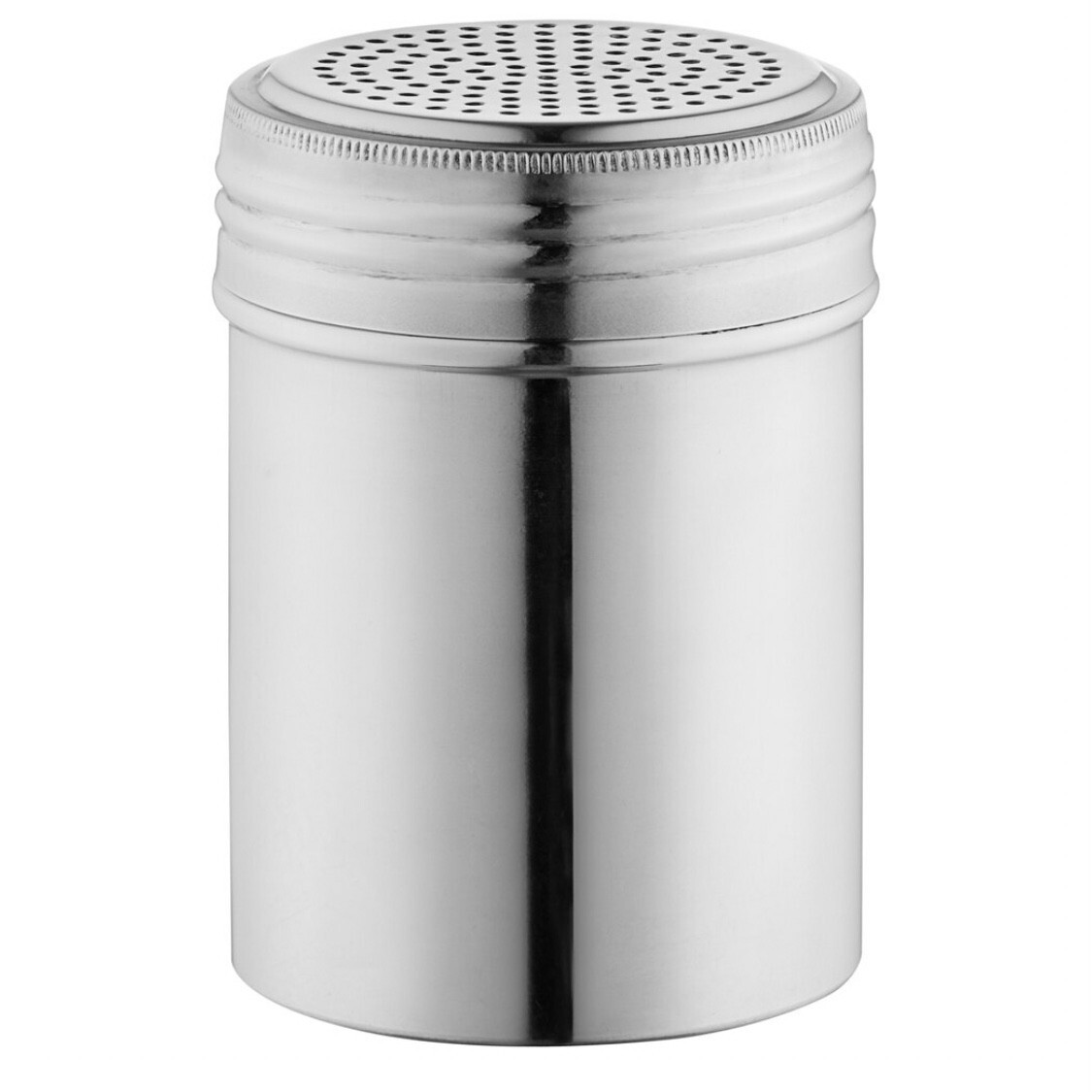 Set of 2 Stainless Steel Shaker Great for Salt Pepper Sugar Cinnamon