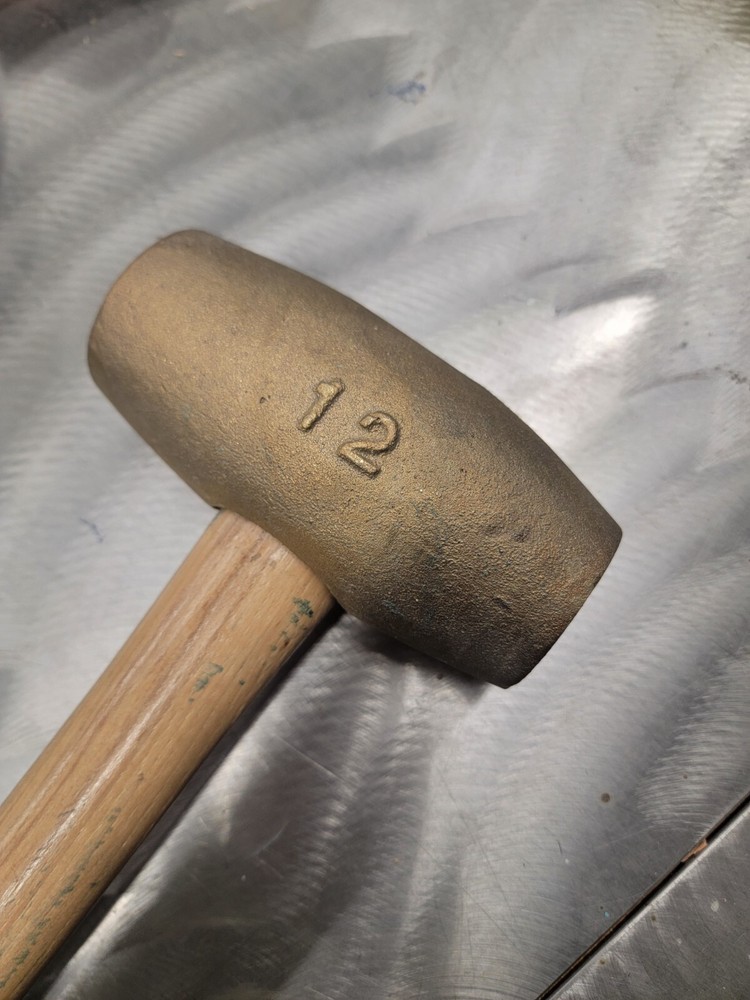 Hackett Hammers Detriot 12BH Brass Hammer