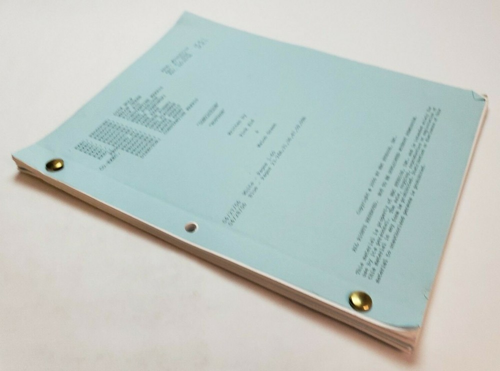 CONVICTION / Rick Eid & Walon Green 2006 TV Series Script ERIC BALFOUR "Hostage"