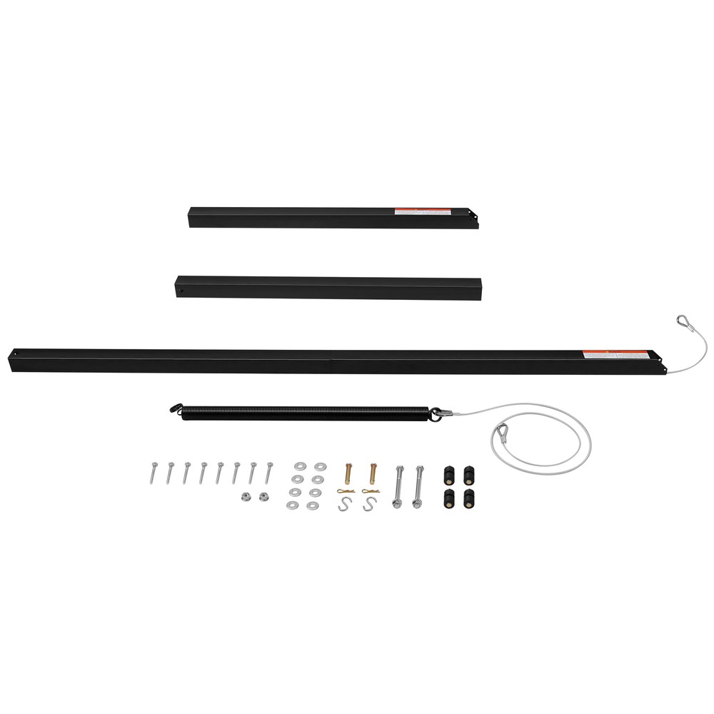 2 Sided Tailgate Utility Trailer Gate & Ramp Lift Assist System 350lbs