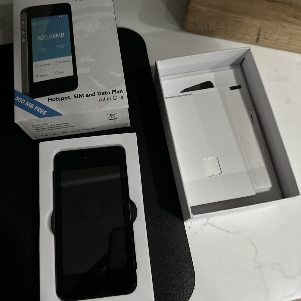 Sapphire Touch International Mobile Hotspot 4G Wireless Data Terminal & Battery