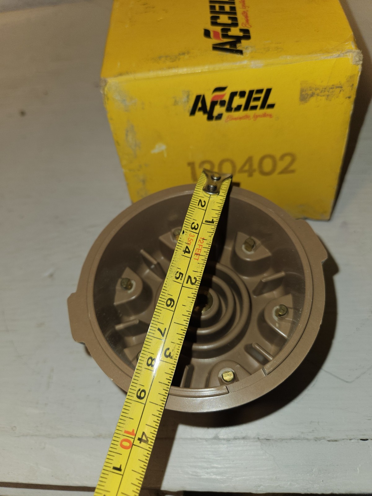 Accel Distribution Cap 120402 Open Box Made In USA