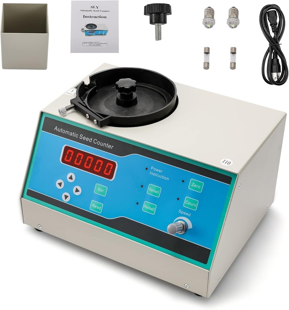 CGOLDENWALL New Automatic Seeds Counter Machine Microcomputer Automatic#4536AR2