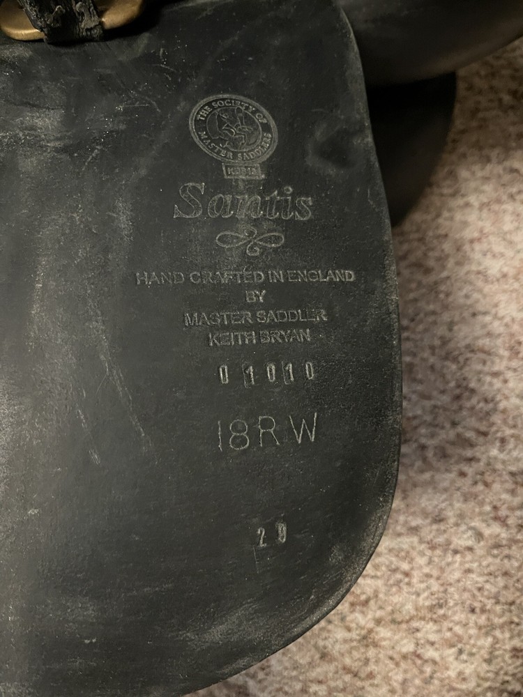 Keith Bryan Santis English Saddle 18”