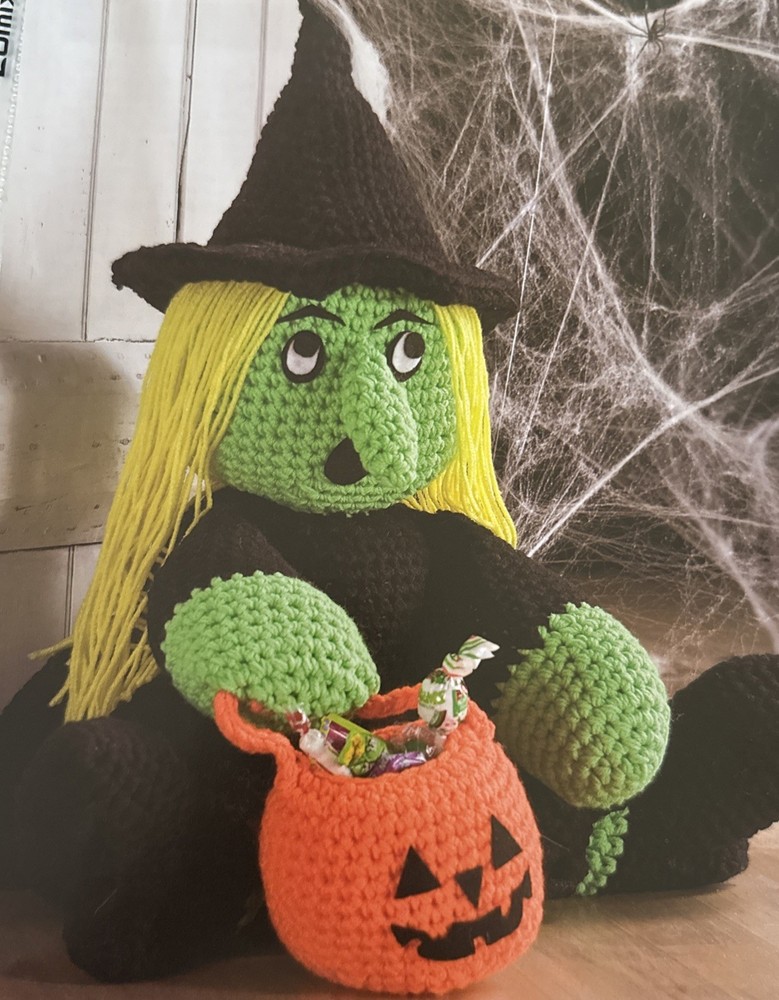 ~Crochet-Witch Doorstop-Pattern Only~