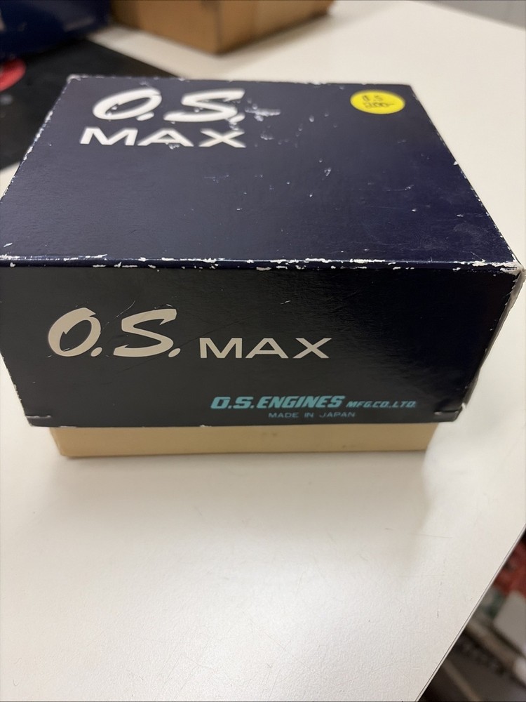 OS MAX 40F SR RC Engine with Box, Muffler & Instructions