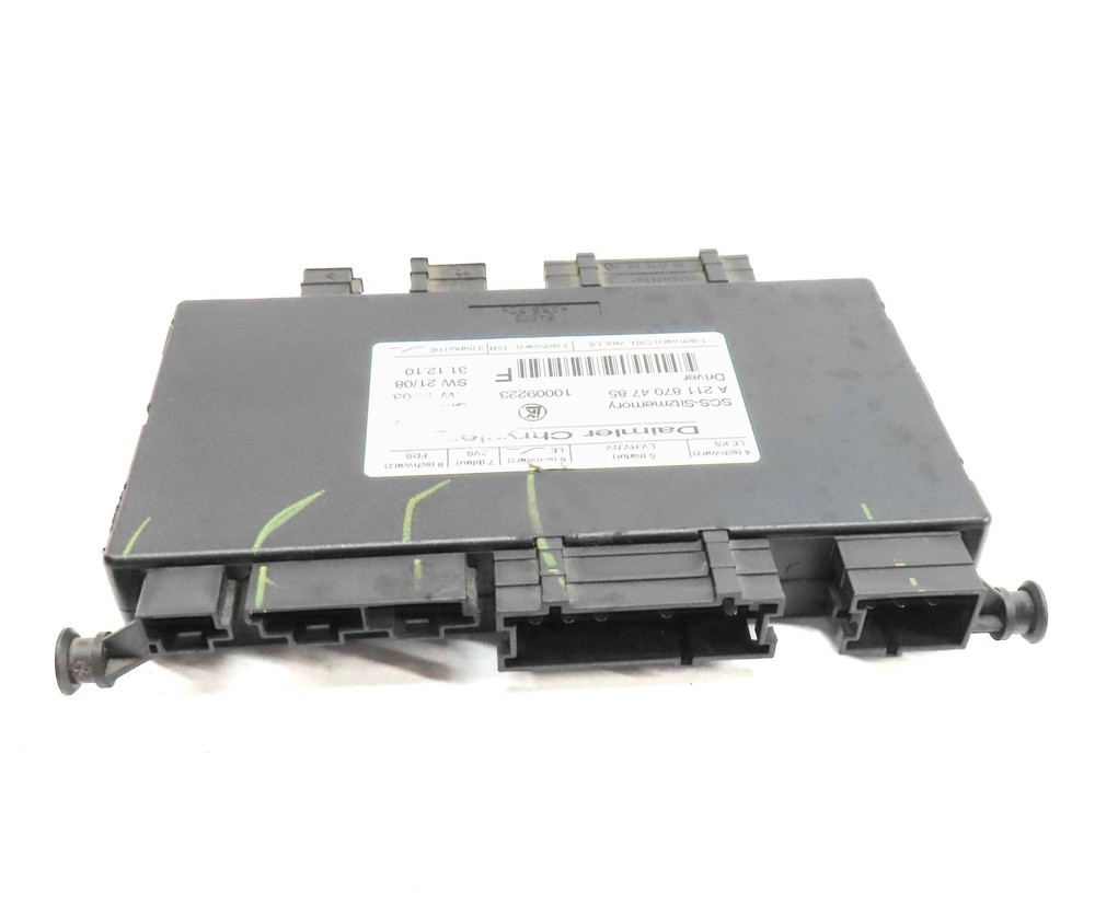 2011 MERCEDES GL450 (X164) FRONT LEFT DRIVER MEMORY SEAT CONTROL MODULE