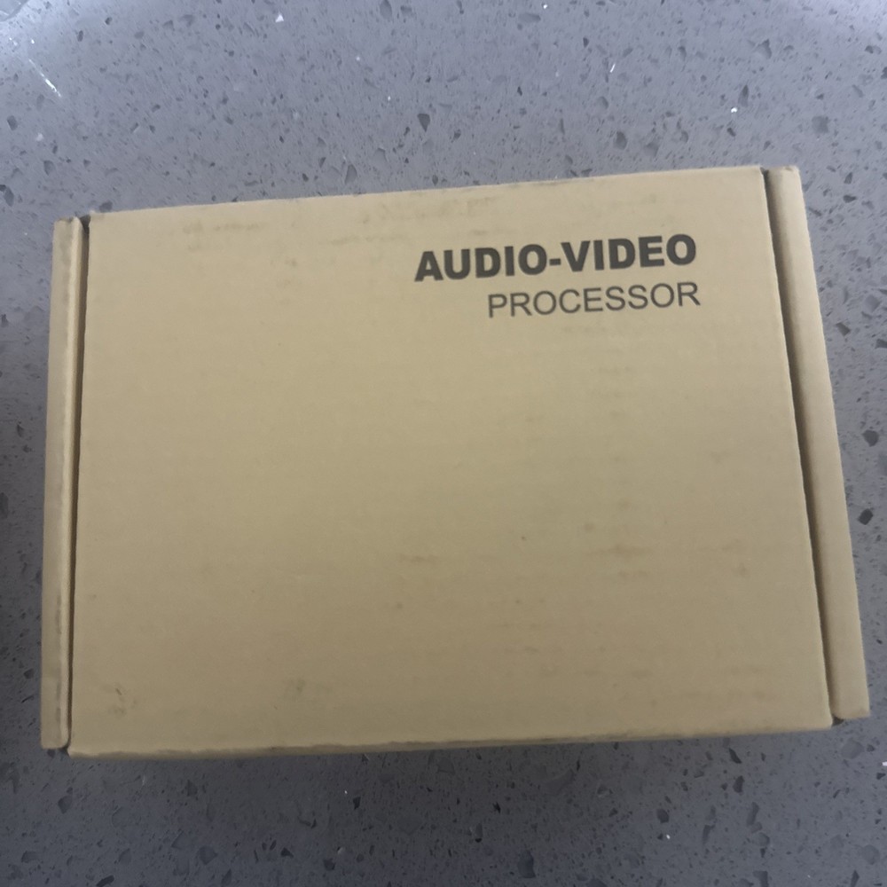 Audio & Video Processor sealed