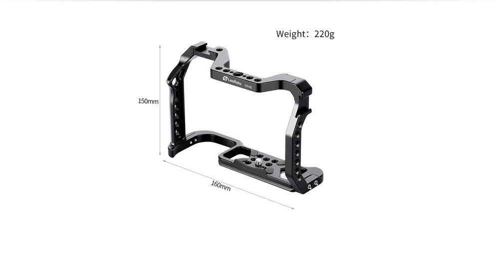 Leofoto EOS-R5 Custom Cage for Canon EOS-R5 Camera