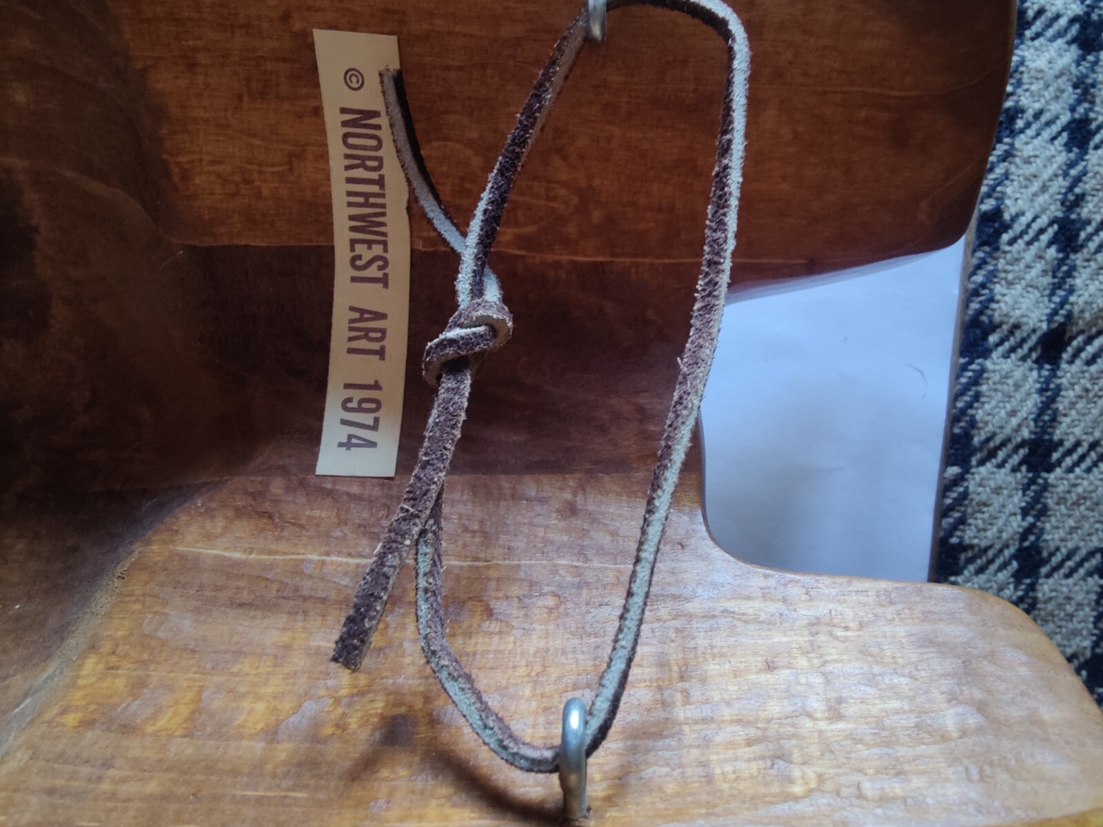 NORTHWEST COAST BEAR MASK BY MASTER CARVER LEO JACOBS SR.