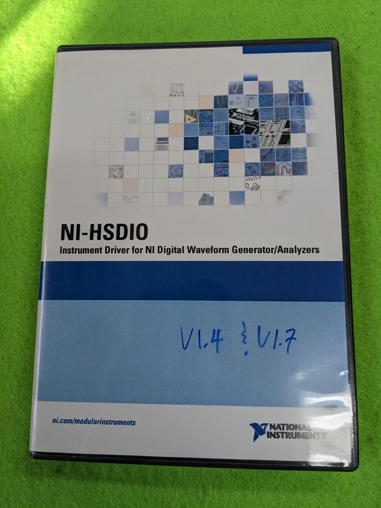 National Instruments NI-HSDIO SOFTWARE
