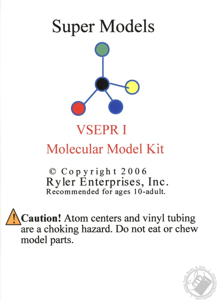 VSEPR I Molecule/ Molecular Model Kit (Beginning Set) (35 Pcs), Super Models