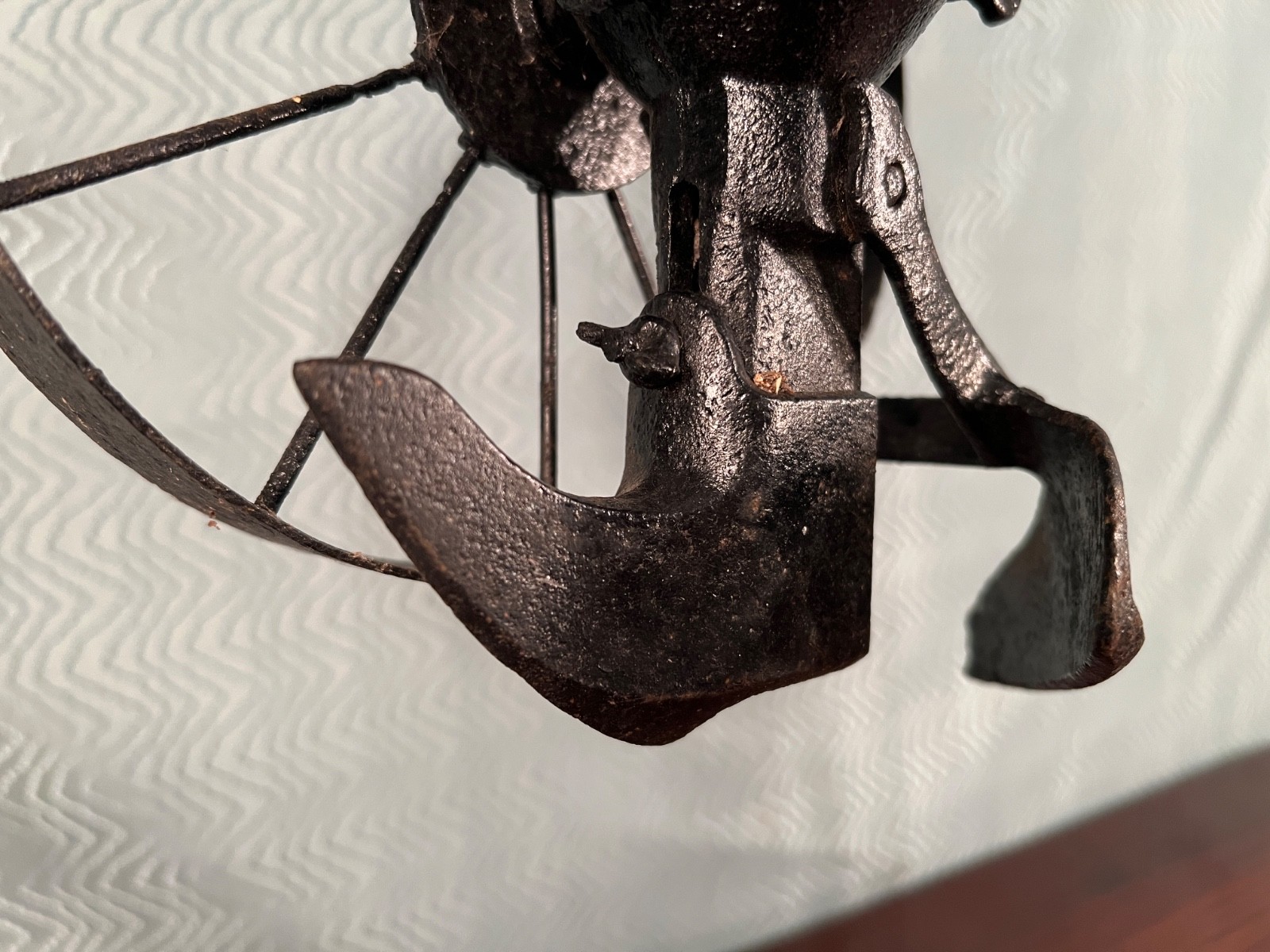 VTG/ATQ “Midget” Garden Seeder Pat Dec 9 14, Display only, doesn't not rotate