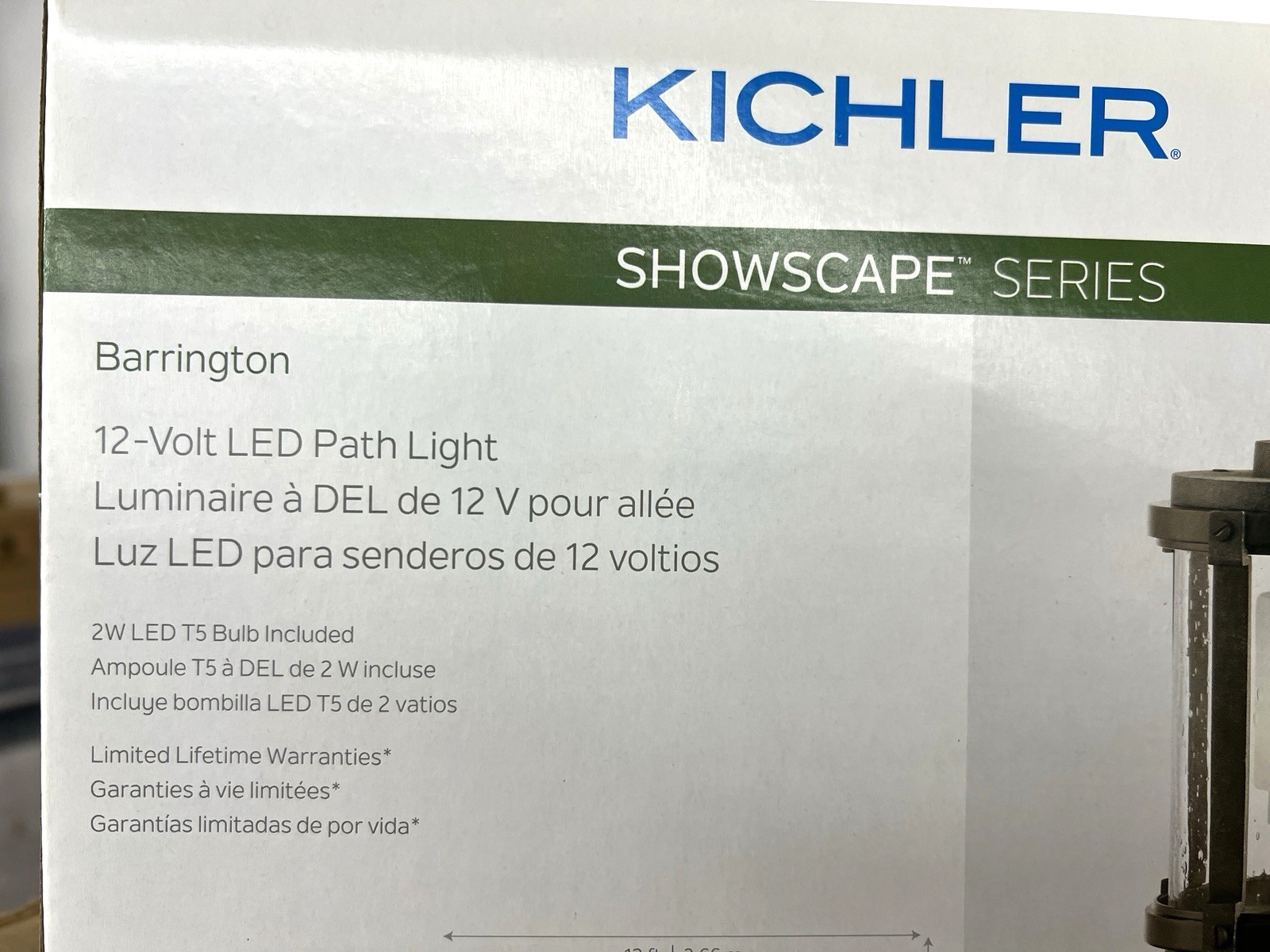 Kichler 180-Lumen 2-Watt Low Voltage Hardwired LED Outdoor Bronze Path Light