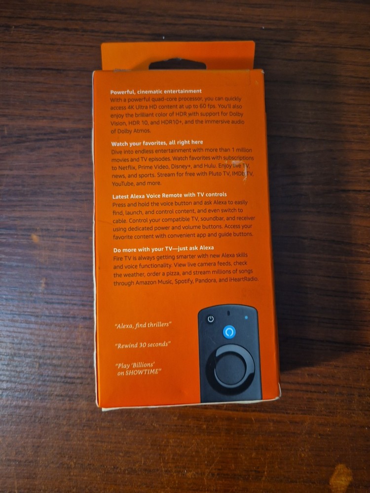 AmazonFire TV Stick 4K with Apps*