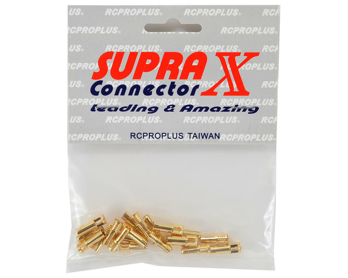 RCPROPLUS 4mm Bullet Connector (10 Sets) (12~14AWG) [RPPRCA4812SPCP10]