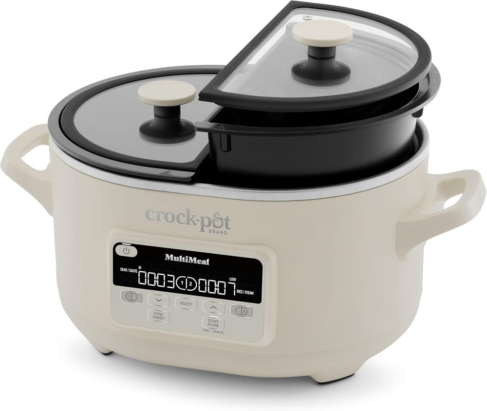 Multimeal Multicooker and Programmable Slow Cooker with Bake Function Oat Milk