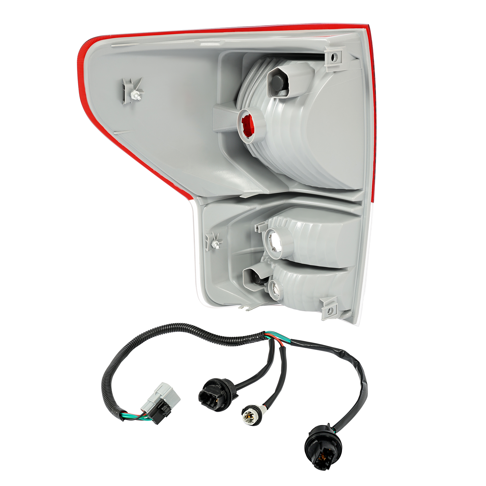 Tail Lights Brake Lamps w/Bulbs Left & Right For Toyota Tundra 2007-2013 10-13
