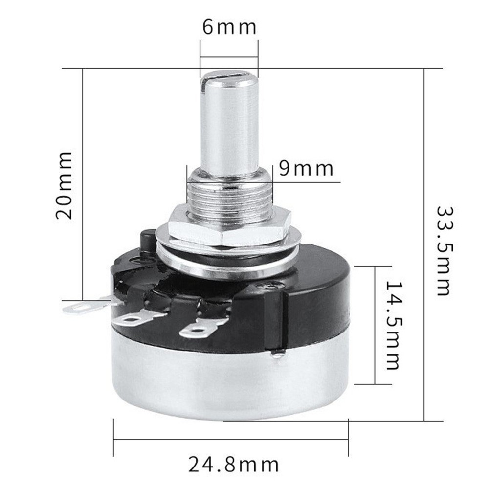 Precision Adjustable For RV24YN20S 10Kohm Rotary Potentiometer for Projects