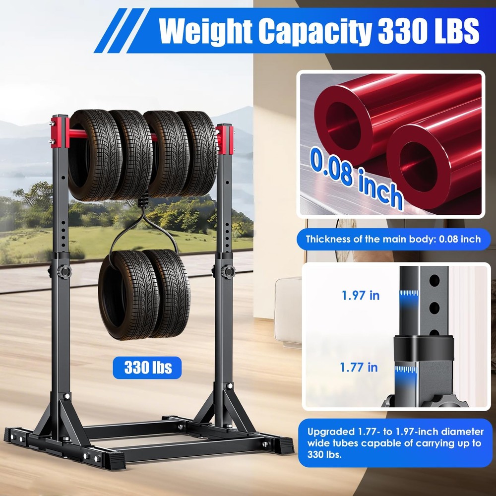 Pull Up Station,Affluent Power Tower Adjustable Pull Up Bar Free Standing, Pu...