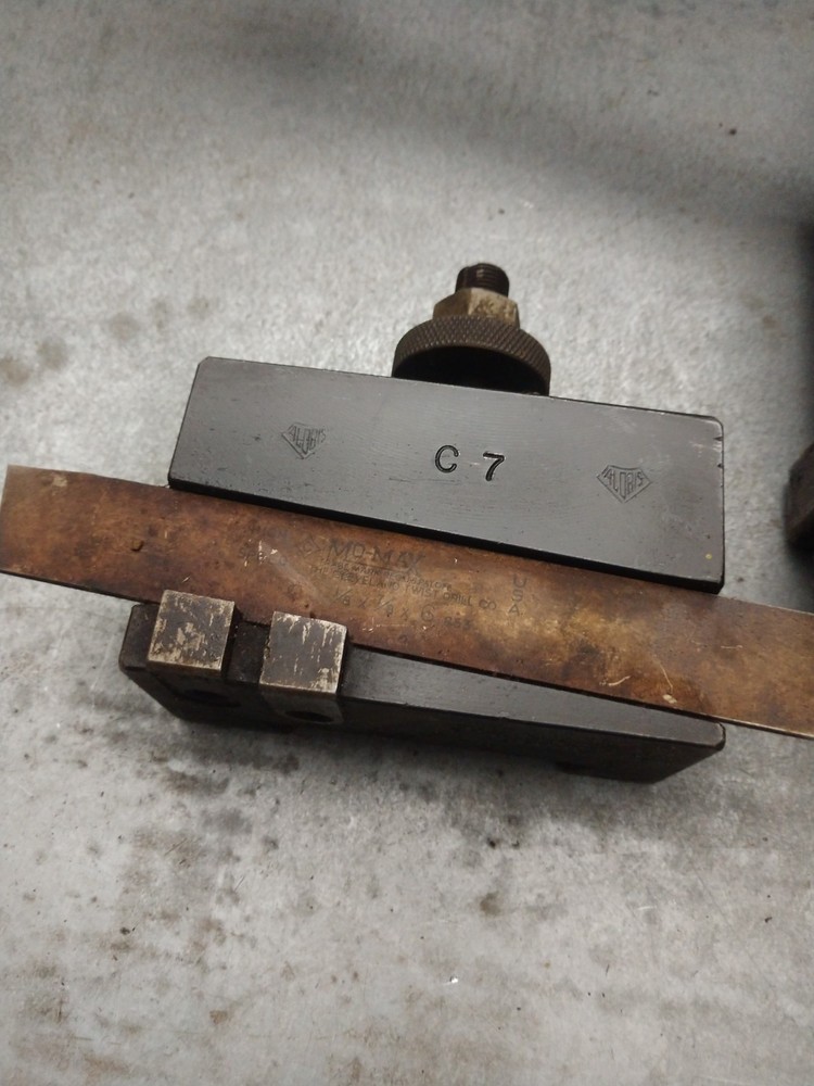GENUINE ALORIS C QUICK CHANGE TOOL POST FOR METAL LATHE