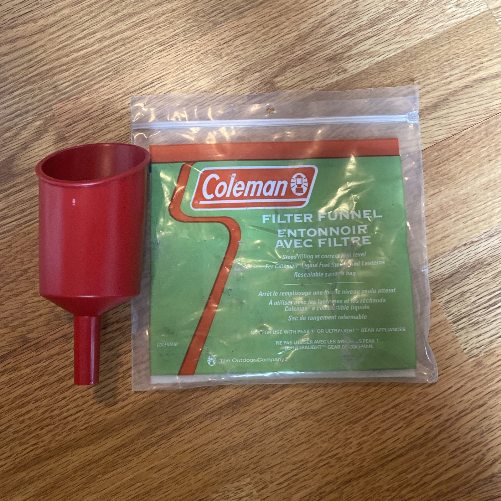 Coleman Filter Funnel 2006 MB for Stove & Lantern FREE SHIPPING