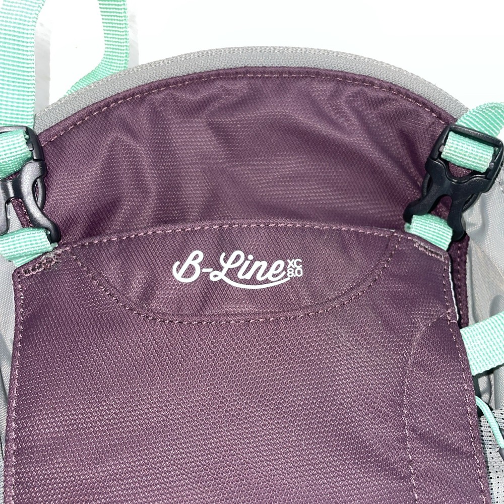 Platypus B-line Xc 8.0 Camelback Backpack Hydration Pack Burgundy / Gray