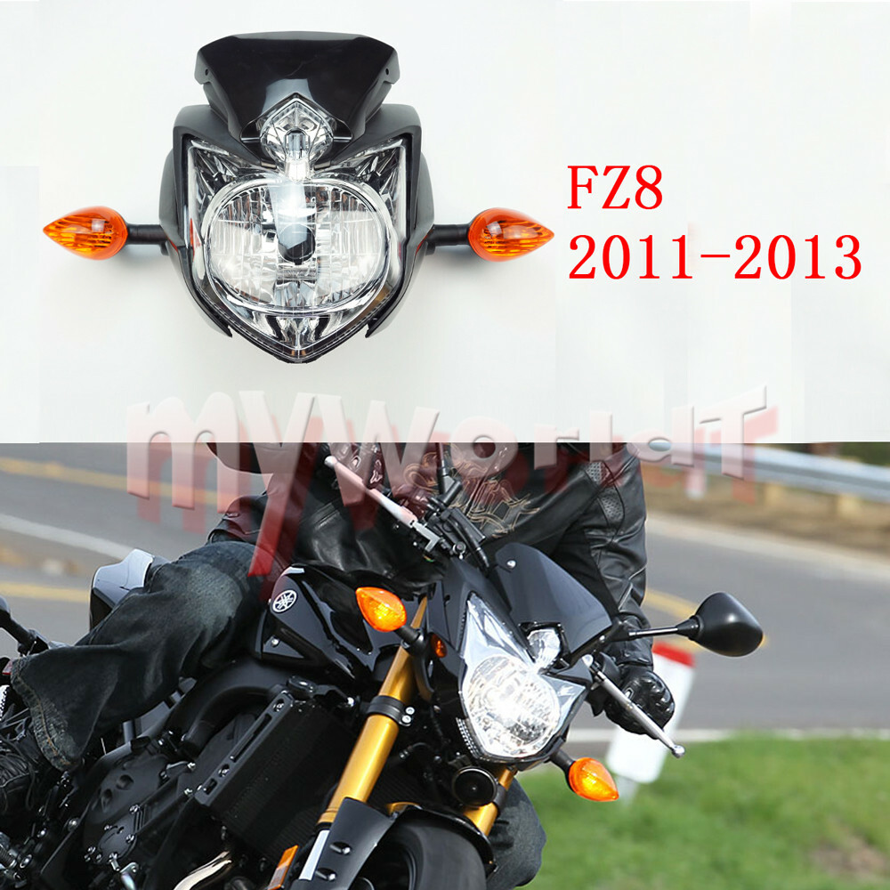 Front Headlight Side Fairings Turn Light Speedometer Bracket Wind Fit For FZ8