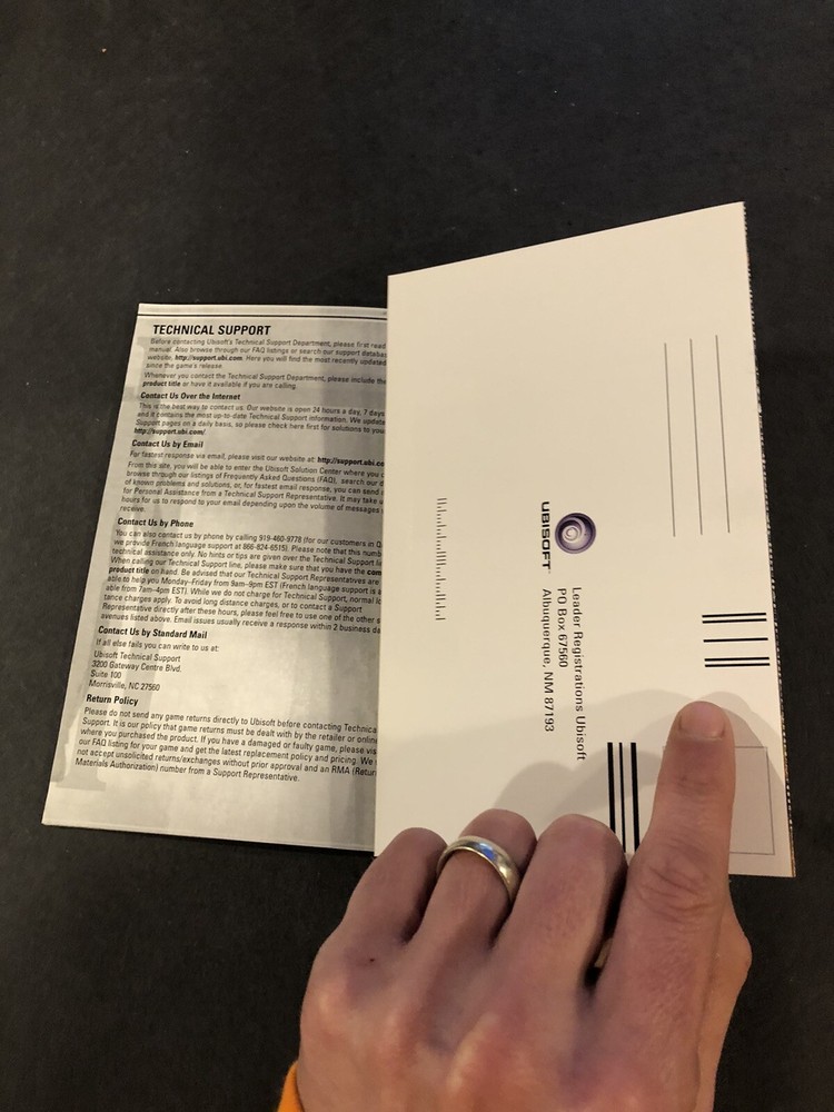 Thirteen ps2 Manual Only